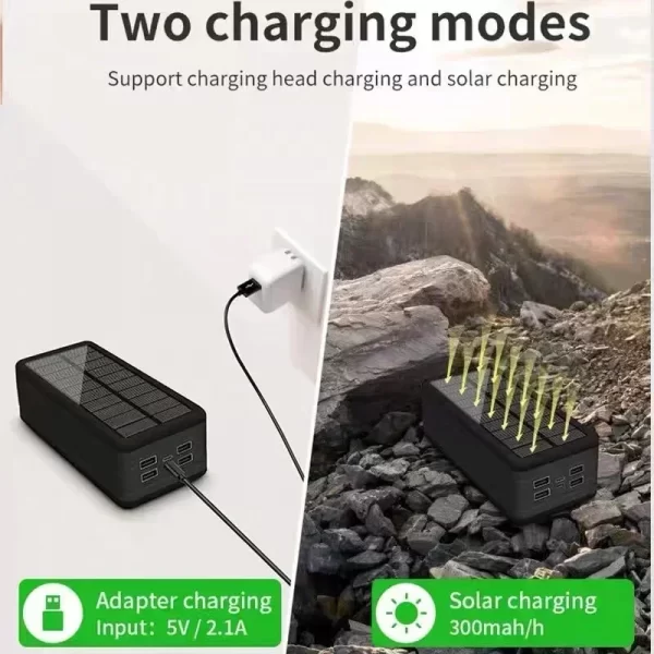 MARBERO 88Wh Portable Power Station 24000mAh Camping Solar