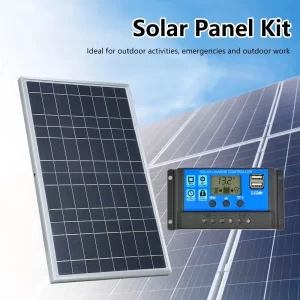 Panneau solaire 300W 18V Kit de panneau de charge solaire en silicium polycristallin chargeur de cellule solaire Rechargeable portable domestique extérieur - AliExpress 44