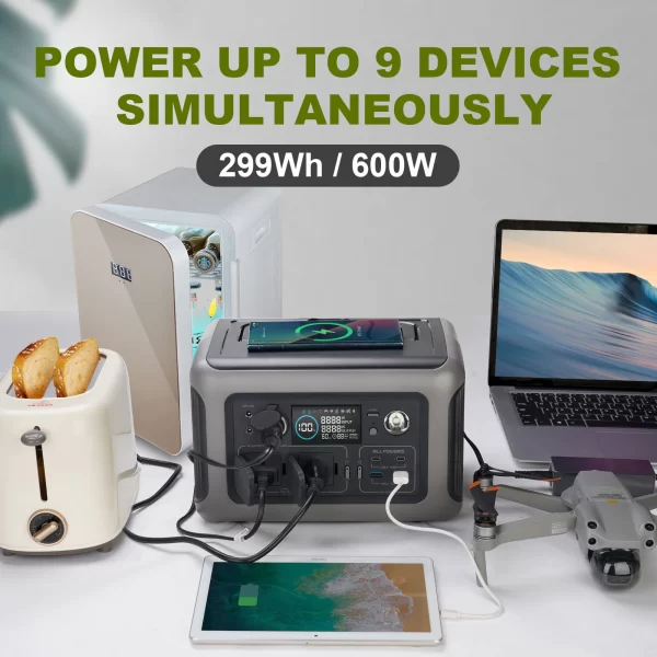 ALLPOWERS 299Wh 600W Portable - Image 3