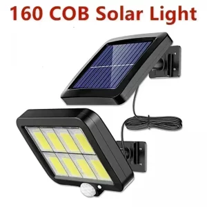 COB LED Solar Light Outdoor PIR Motion Sensor Solar Waterproof Wall Emergency Street Light Garage Lighting