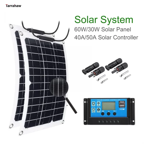 30w-60w-diy-solar-panel-40a-50a-controller-car-yacht-outdoor-multipurpose-photovoltaic-system-plate-battery-charge-regulator-aliexpress-44