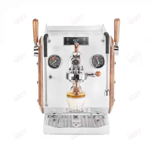 Professional China Semi Automatic Commercial Coffee Maker 3L Double Boiler Barista Manual Control Espresso Coffee Machine