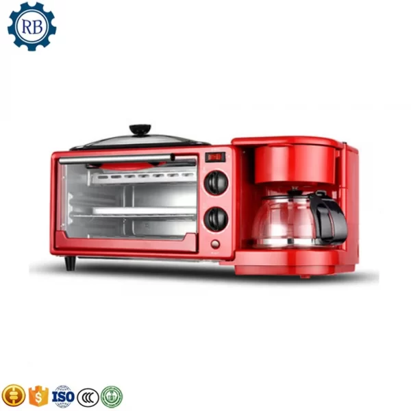 Good Feedback 3 in 1 breakfast making machine time-saving automatic breakfast machine no stick oil