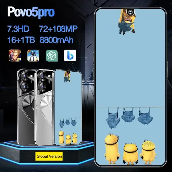 Original 5G Smartphone Povo5 - Image 4