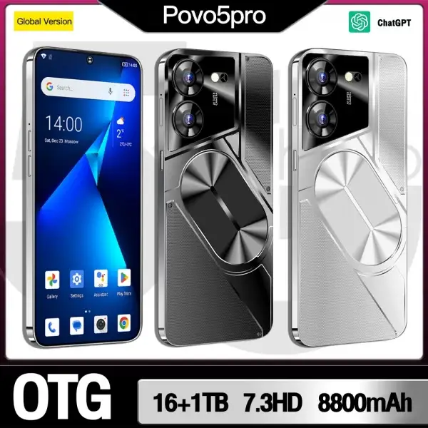 Original 5G Smartphone Povo5 - Image 3