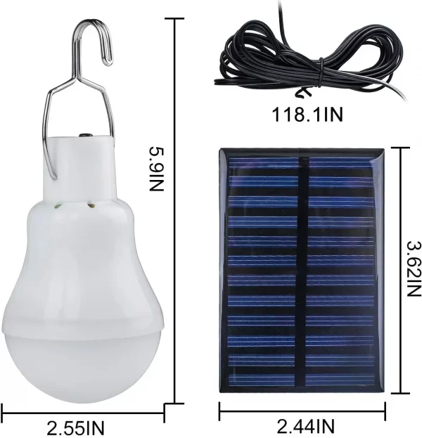 LED Solar Bulb Light - Image 5