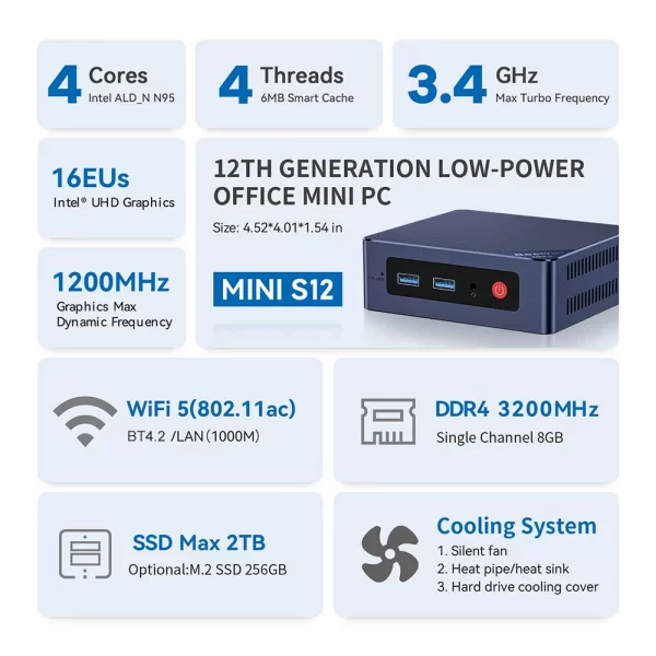 Beelink-Mini S Intel 11th - Image 5