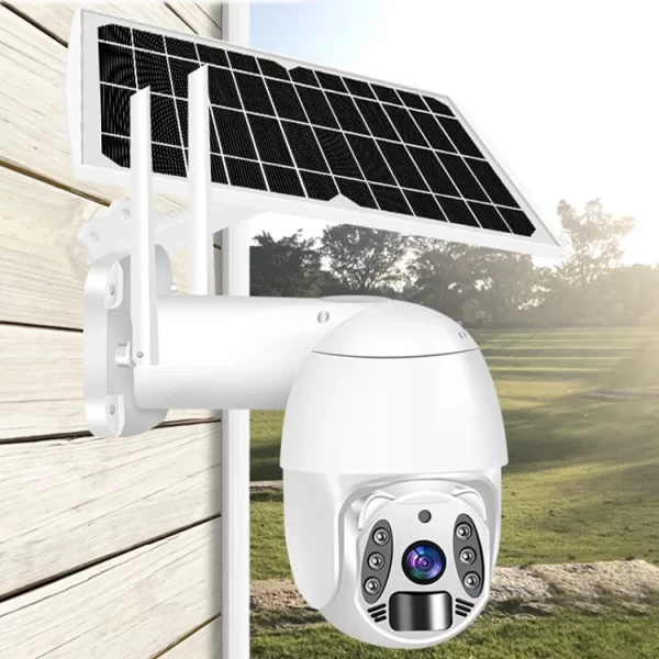 ESG Wholesale Factory Price 4G Wireless Solar Panel Power Smart Wireless Surveillance Street Camera