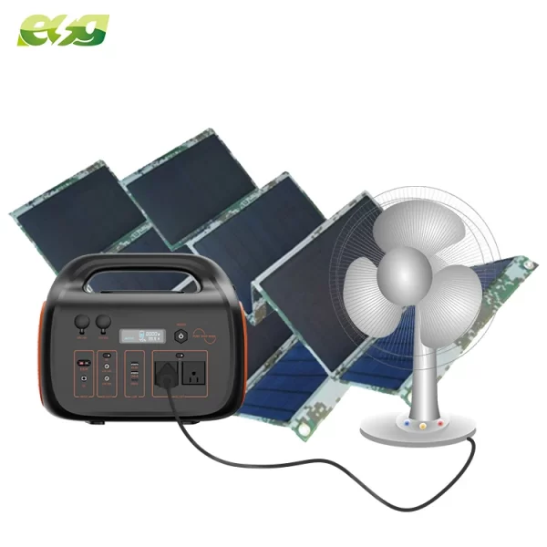 ESG Wholesale Price Camping Emergency Power Light 300w Solar energy Portable Small System