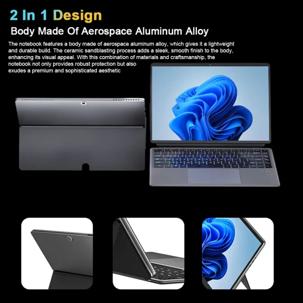 Crelander 2 In 1 laptop - Image 5