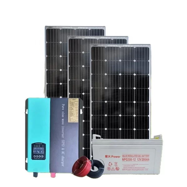 solar panel 3KW solar energy system for home solar panels system solar panels and battery home use