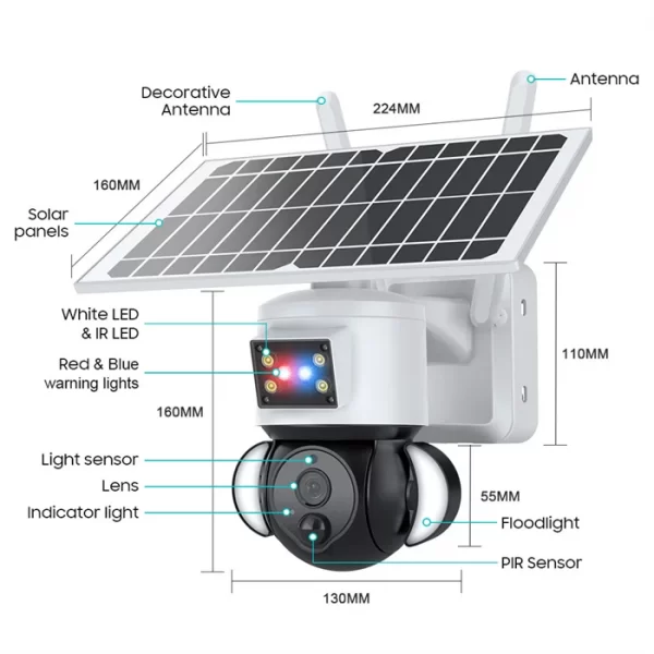 WiFi 6 IP66 4K 8MP Solar Powered - Image 6