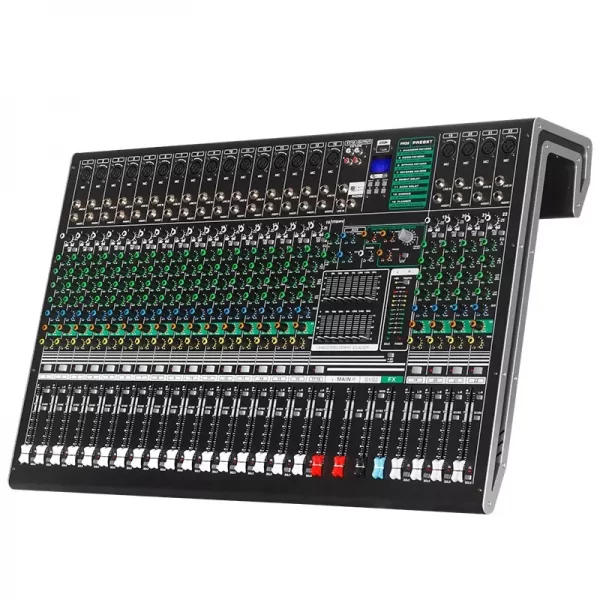 professional 24-Channel Digital Mixer Multi-Track USB Recording with Wireless Control dsp console