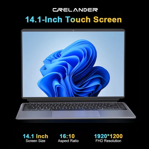 Crelander 2 In 1 laptop - Image 3