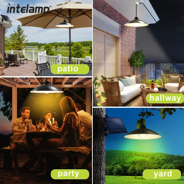 Patio Solar Hanging Lights - Image 3