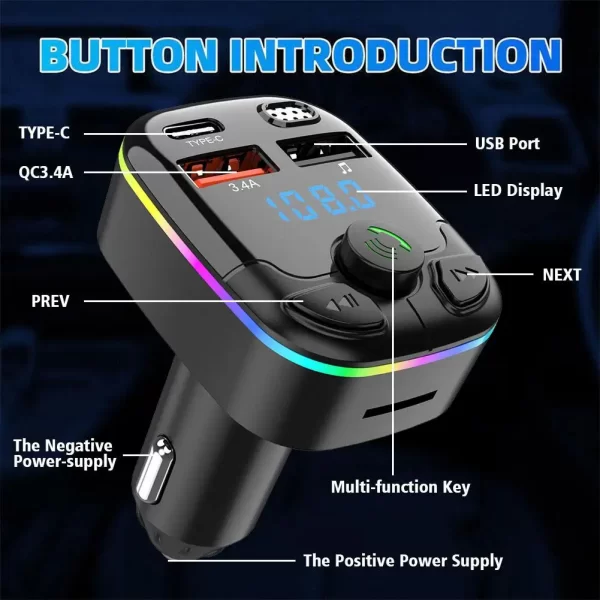 Wireless FM Transmitter Car - Image 4