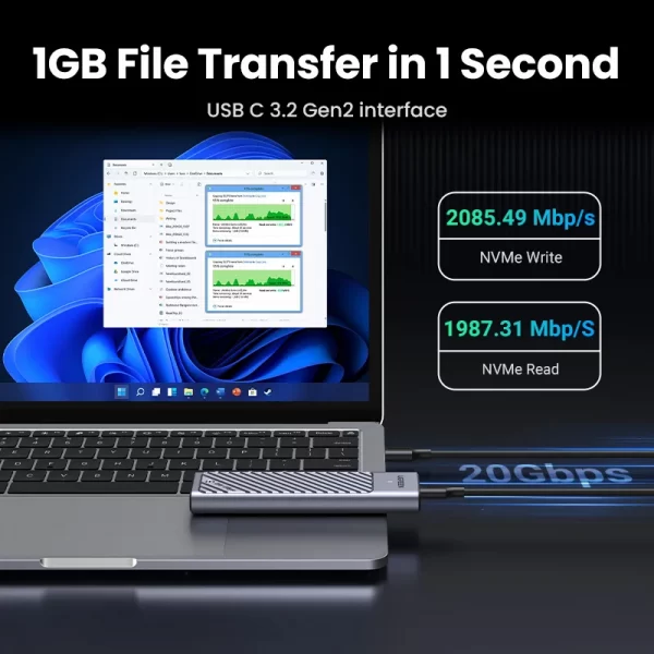 UGREEN M.2 NVMe SATA SSD - Image 2