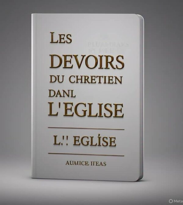 Les devoirs du chrétien dans l'église
