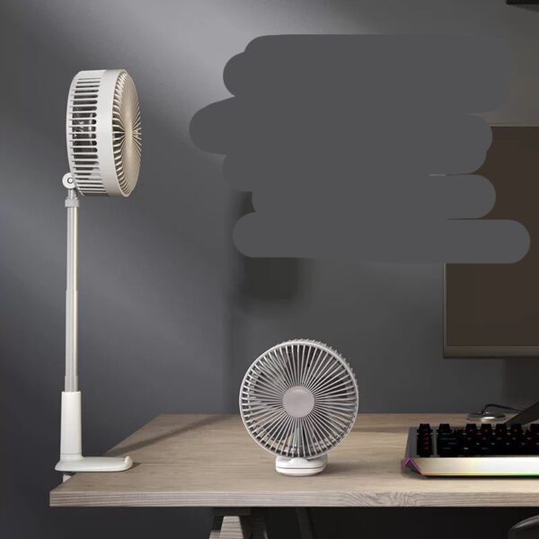 USB Charging Fan Portable Retractable Mini Fan - Image 3