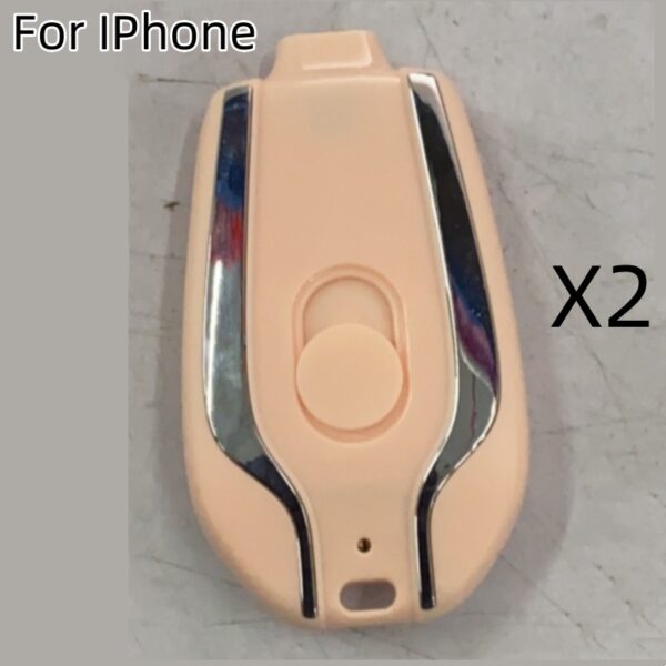 1500mAh Mini Power Emergency Pod Keychain - Image 6