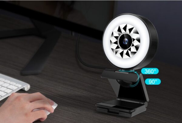 Usb Computer Web Camera 1080P Fill Light Beauty Uvc Songhan - Image 3