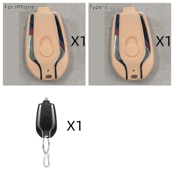 1500mAh Mini Power Emergency Pod Keychain - Image 5