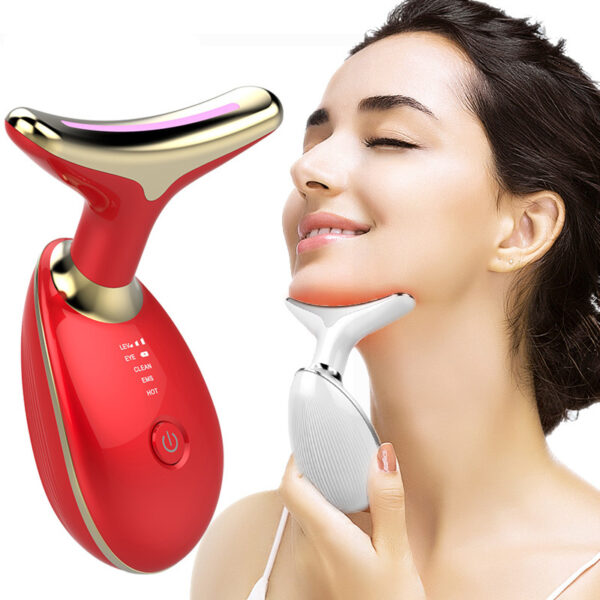 Electric neck and face massager with microcurrent for lifting - Image 2