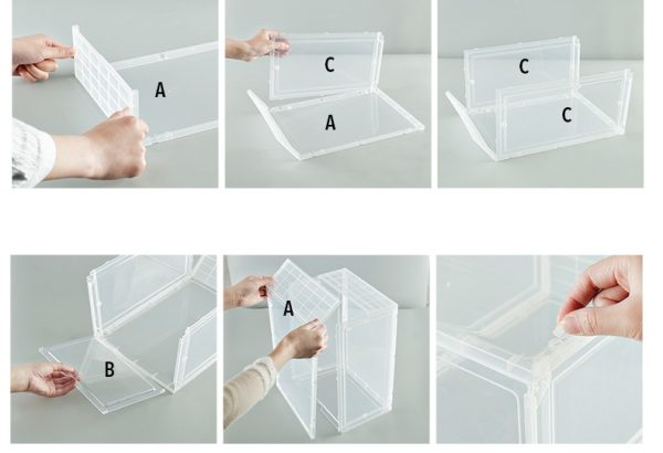 Sneaker Storage Box Shoe Cabinet – Image 5