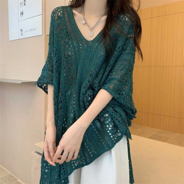 Summer Design Chic Loose Smock Top – Image 8