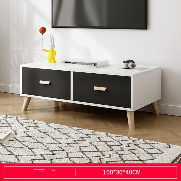 TV Cabinet Small Apartment Living Room Combination Retractable TV Cabinet – Image 3