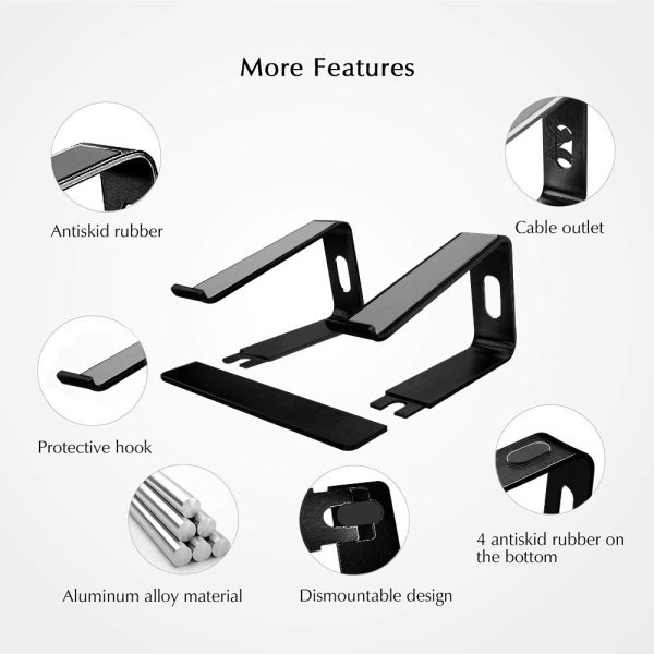 Aluminum alloy notebook stand computer stand – Image 8