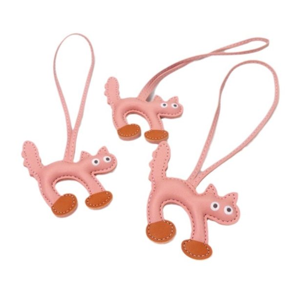 Mini CAT Leather Bag Pendant – Image 2