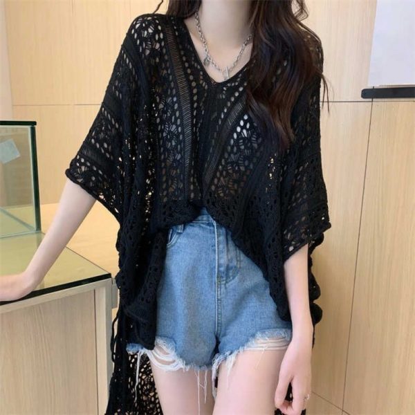 Summer Design Chic Loose Smock Top – Image 3