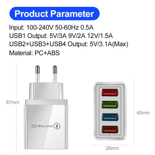 USB Charger Quick Charge – Image 4