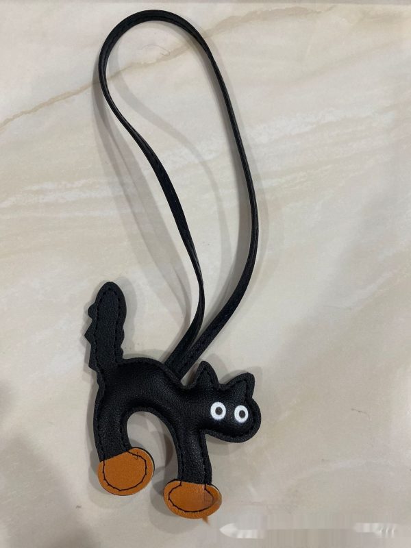 Mini CAT Leather Bag Pendant – Image 6