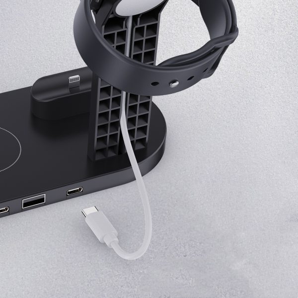 Plastic 3 In 1 Wireless Charger Stand Fast – Image 4