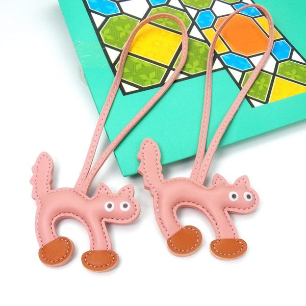 Mini CAT Leather Bag Pendant – Image 5