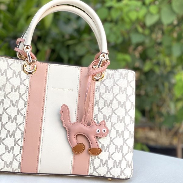 Mini CAT Leather Bag Pendant – Image 9