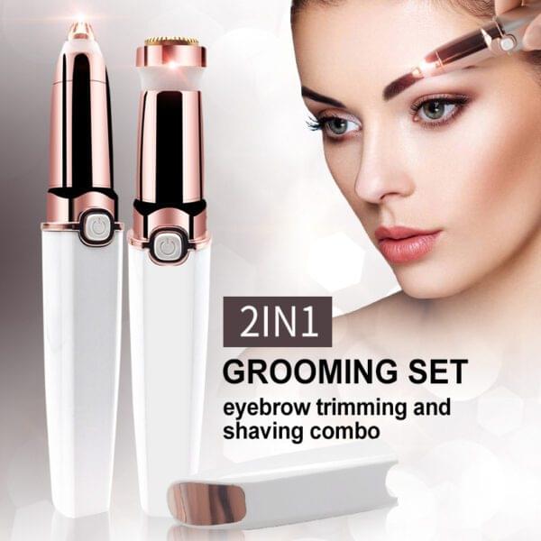 Ladies Shaver 2 In 1 Lipstick